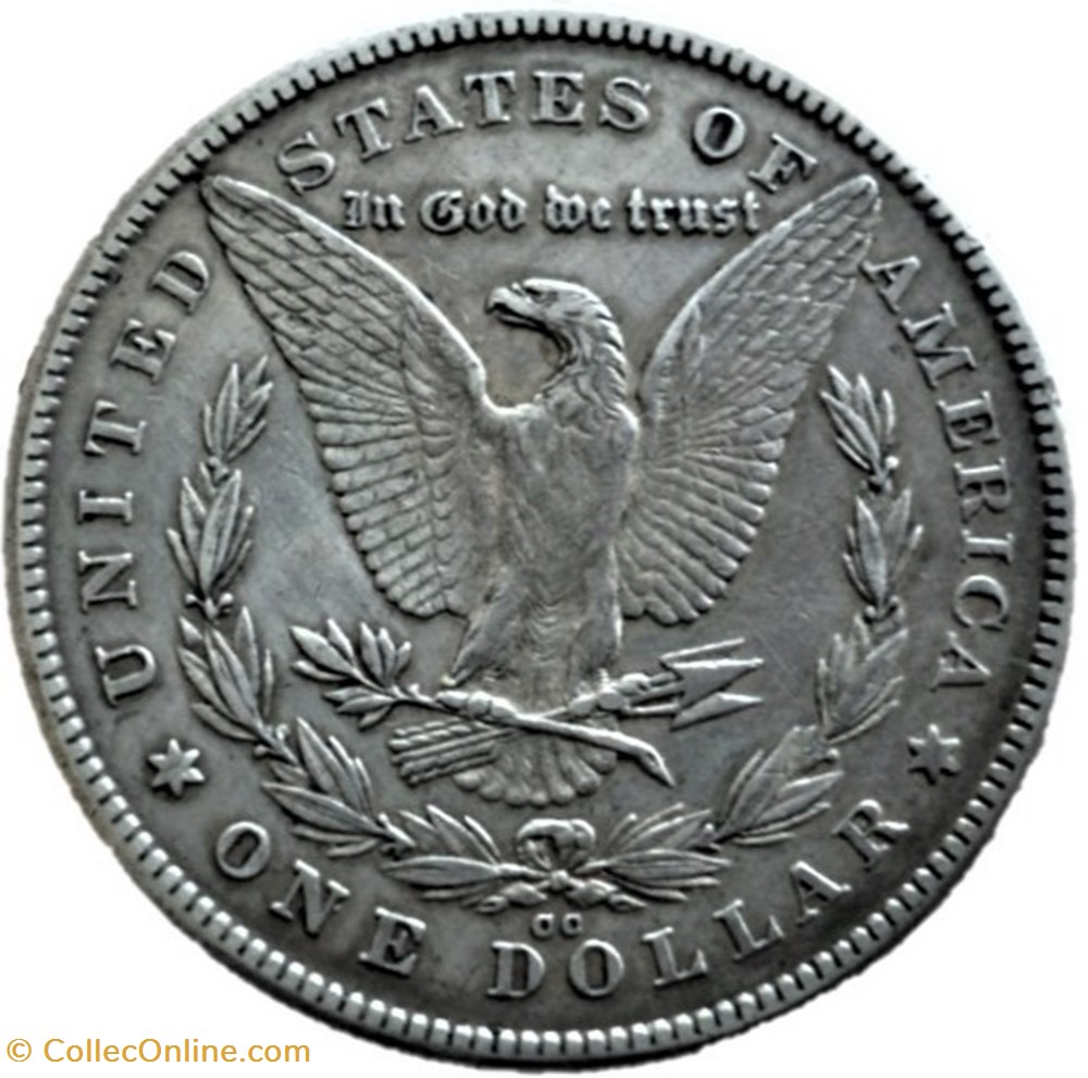monnaies monde etats unis 1878 carson city dollar