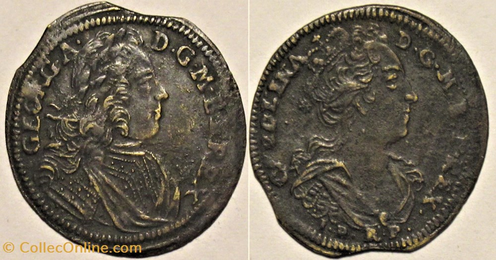 monnaies paranumismatique jetons poids george ii caroline of great britain c 1727 nuremberg rechenpfennig