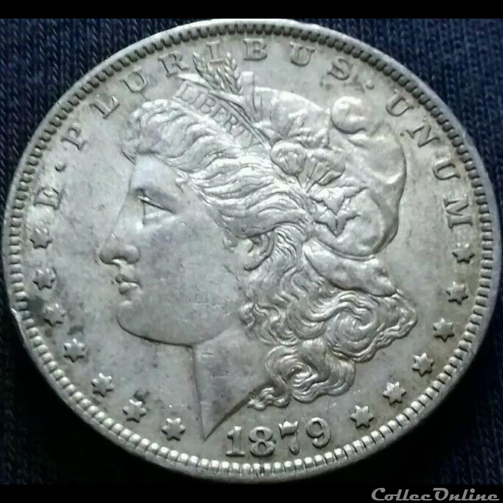 1879 New Orleans Dollar monnaie monde etat uni 1879 new orleans dollar