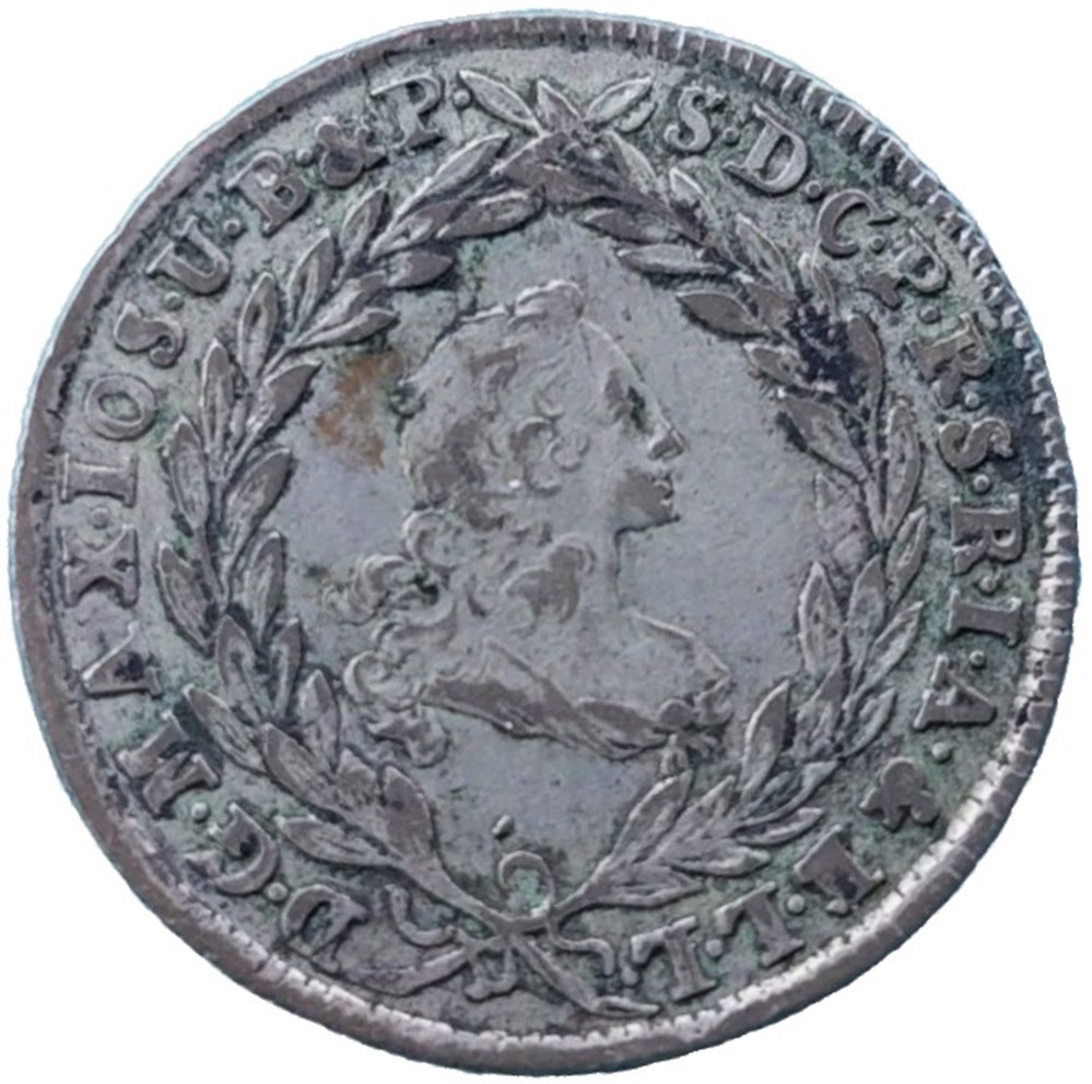 monnaies europe medievale saint empire romain germanique maximilian iii joseph 10 kreuzer 1756 electorate of bavaria