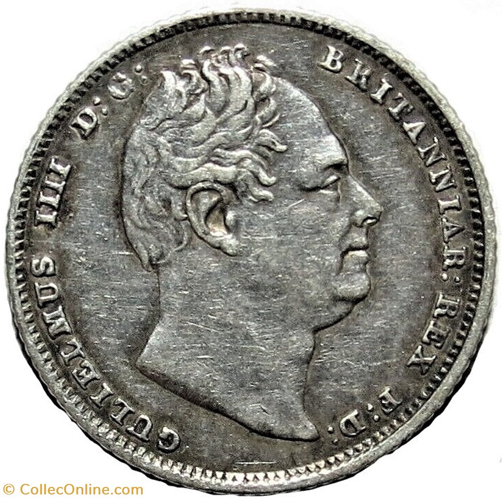 William IV - 6 Pence 1837 Kingdom of Great Britain monnaies monde royaume uni william iv 6 pence 1837 kingdom of great britain
