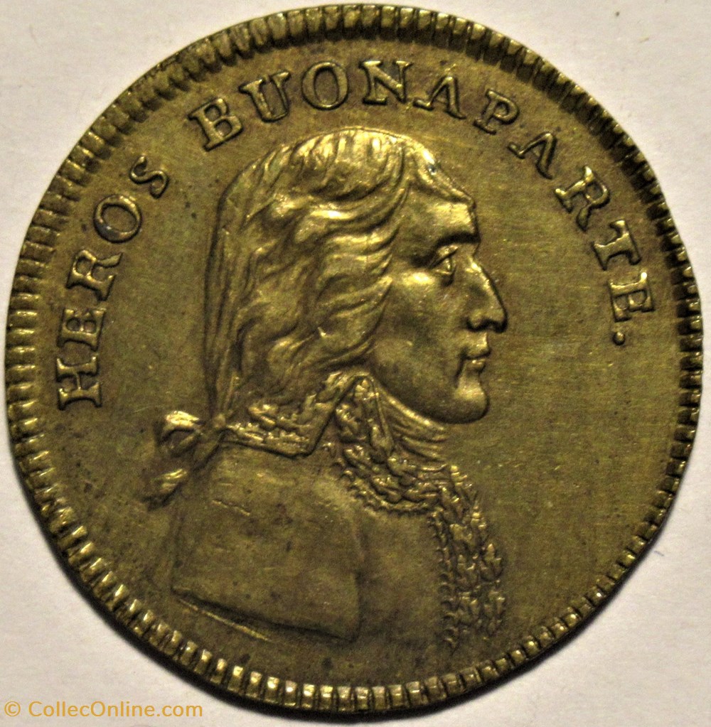 medailles france revolution napoleon bonaparte medaille 1796 les fruits de ses actions