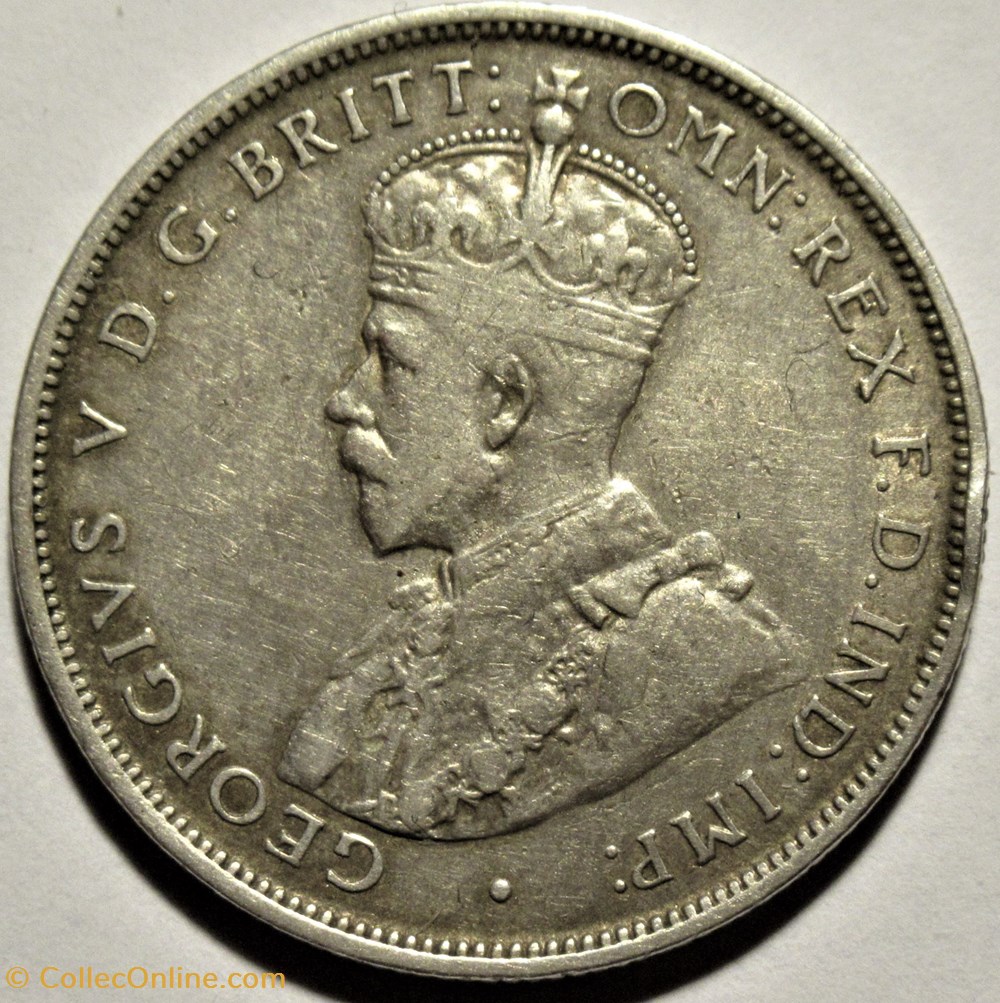 monnaies monde australie george v one florin 1914 australia
