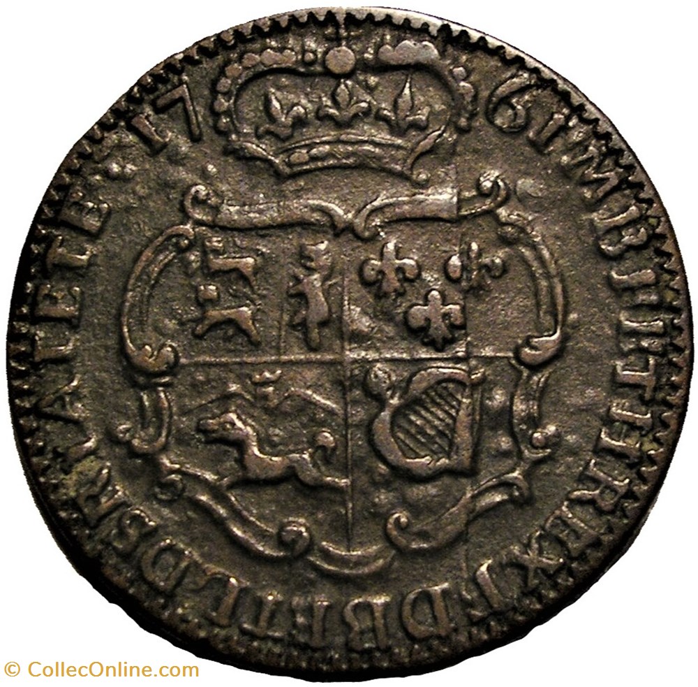George III - One Guinea Token 1761 Great Britain 3 monnaie jeton mereaux george iii one guinea token 1761 great britain