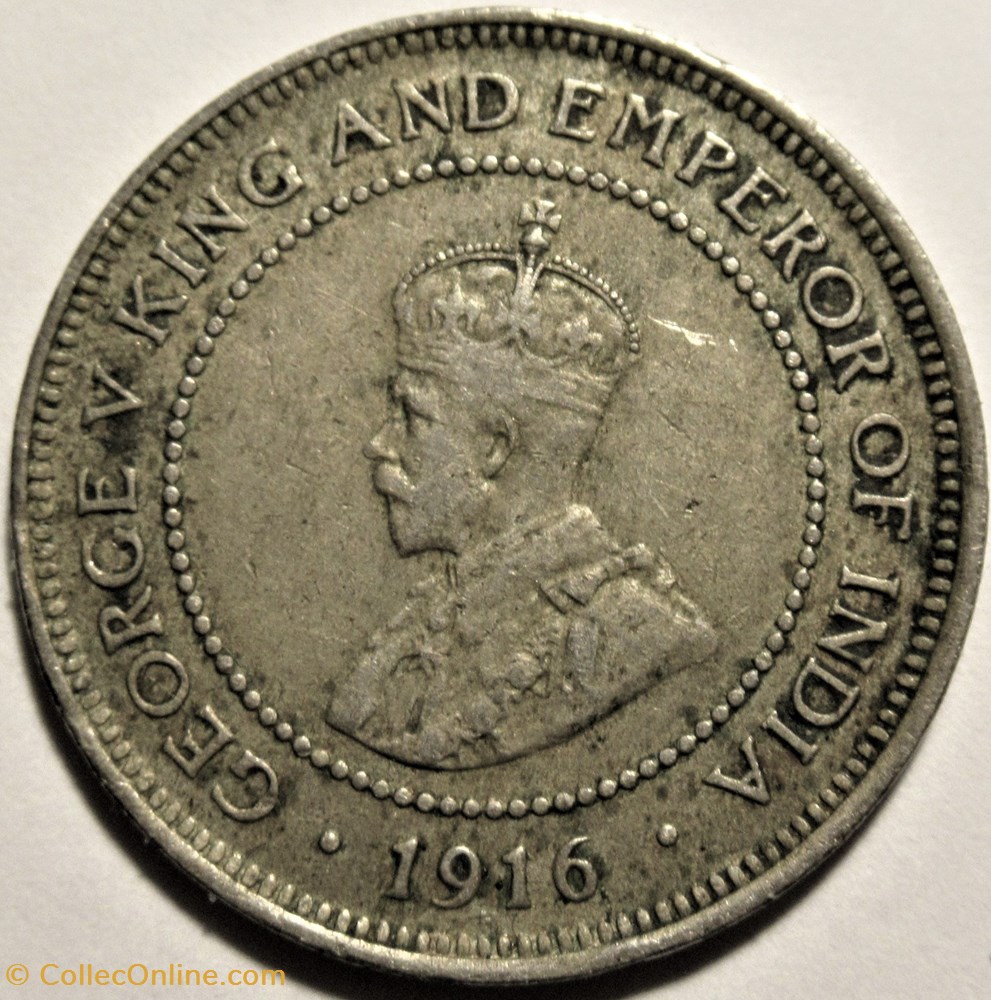 George V - Half Penny 1916 - Jamaica monnaies monde jamaique george v half penny 1916 jamaica