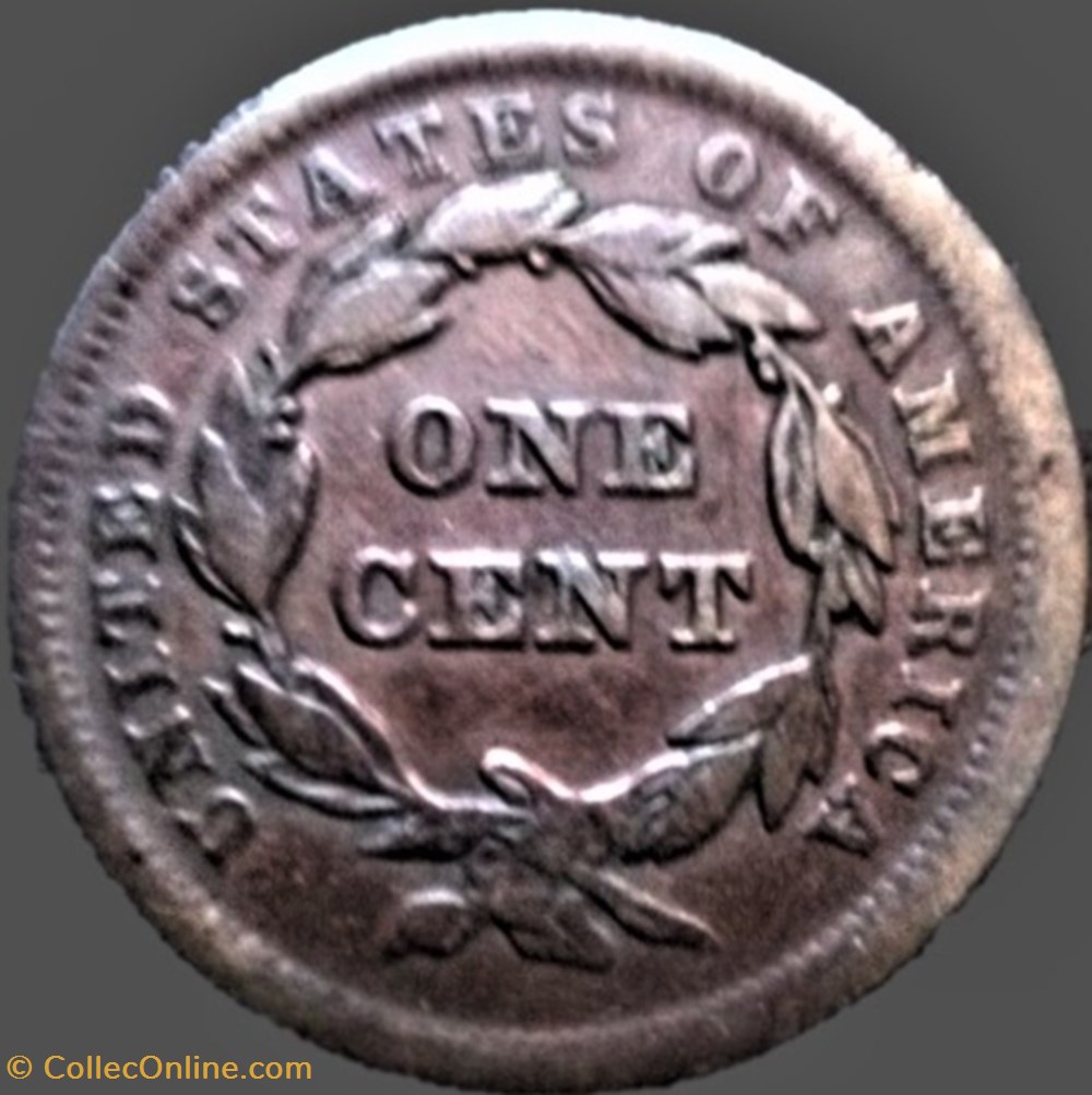 1842 One Cent - Small date monnaies monde etats unis 1842 one cent small date