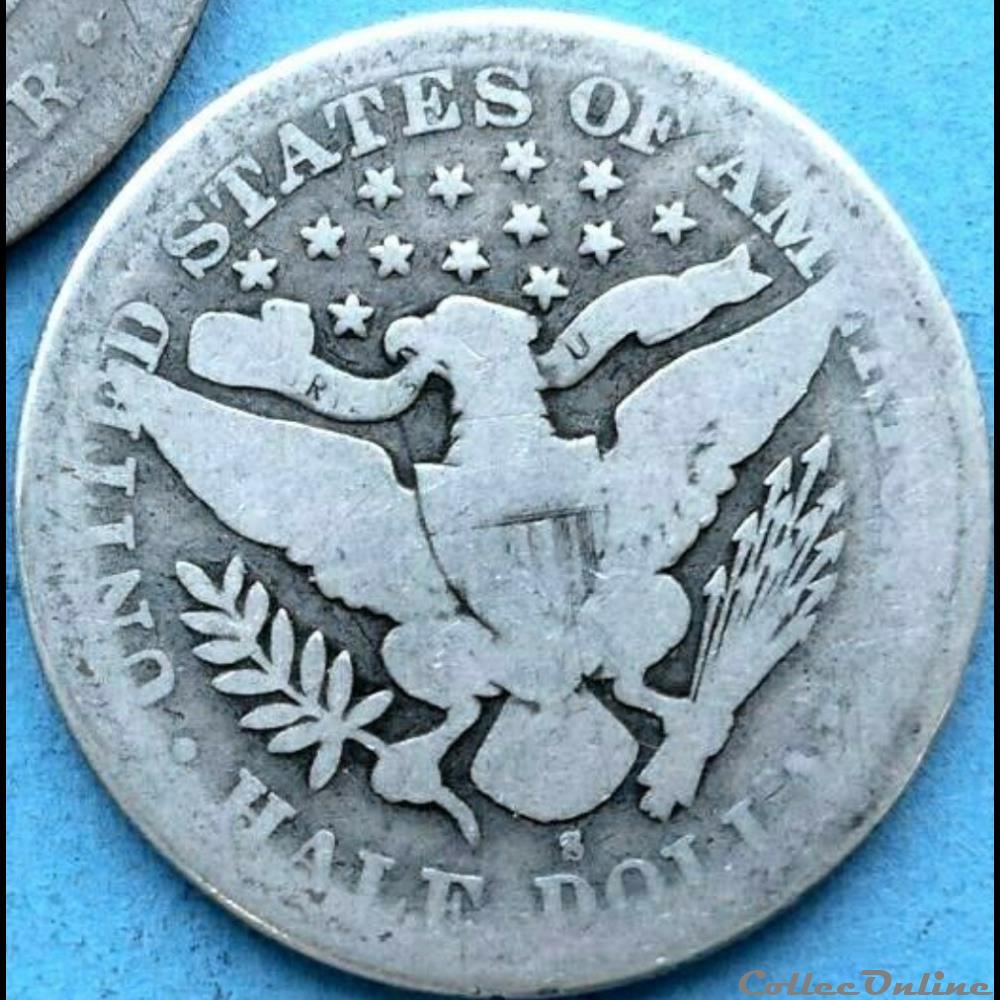 1895 San Francisco Half $ monnaie monde etat uni 1895 san francisco half