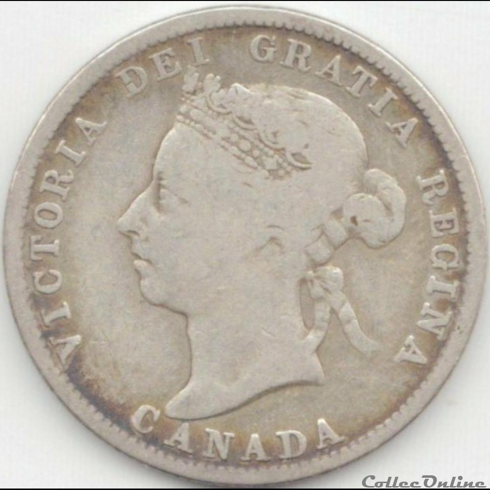 Victoria - 25 Cents 1899 3 monnaie monde canadum victoria 25 cents 1899