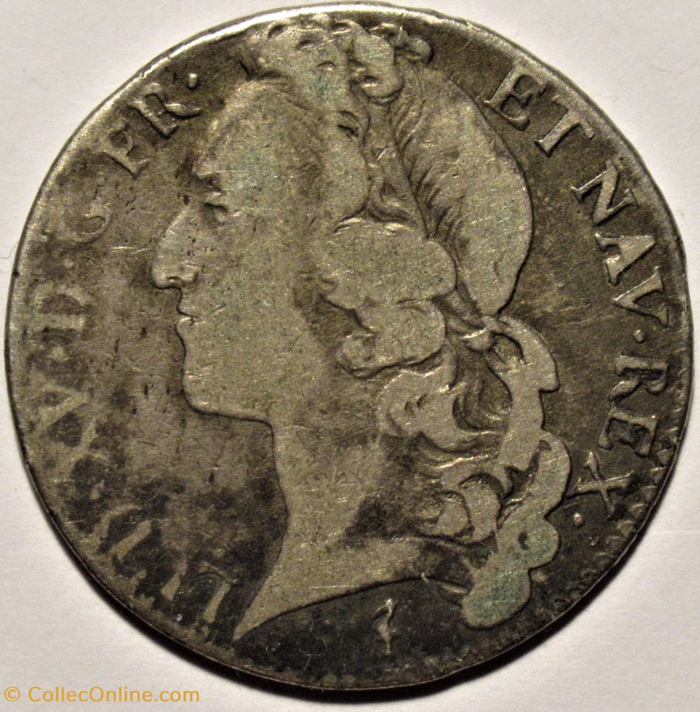monnaies europe medievale france royales louis xv 1 2 ecu au bandeau 1746 lille