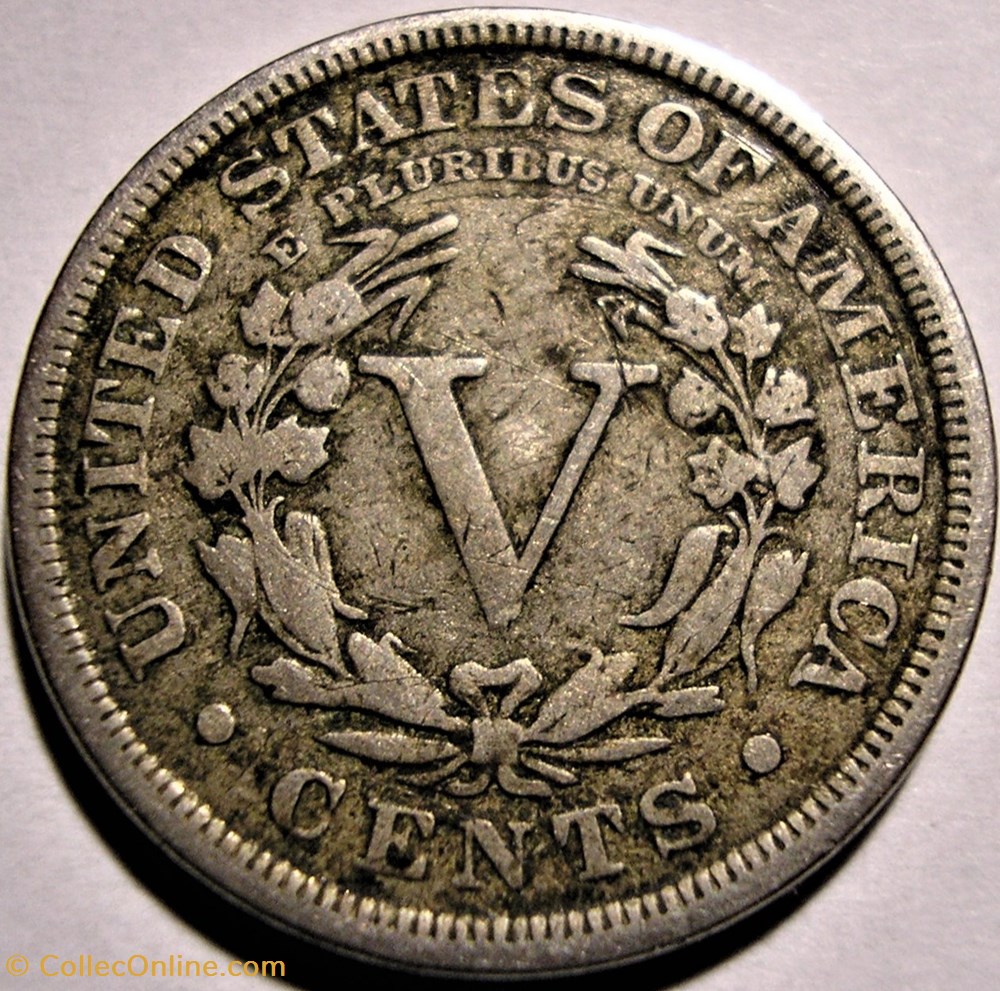 monnaies monde etats unis 1911 5 cents error