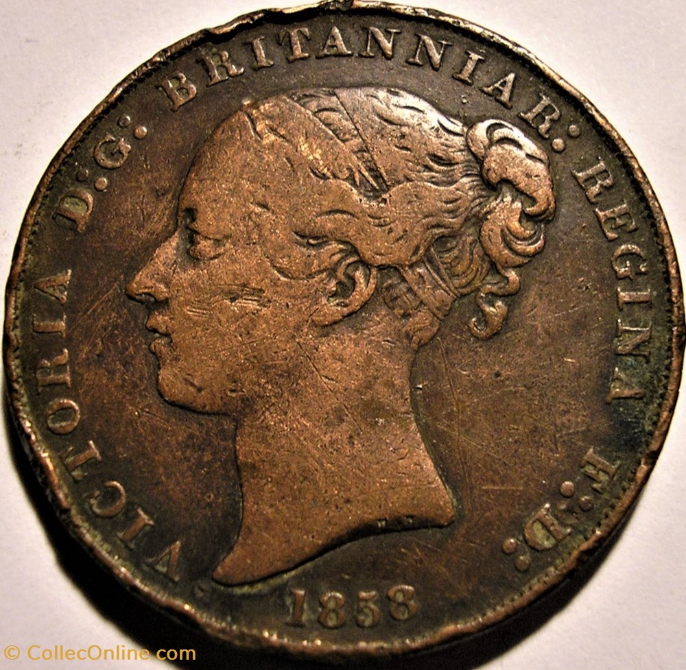 Victoria - 1/13 Shilling 1858 - Jersey monnaies monde victoria 1 13 shilling 1858 jersey