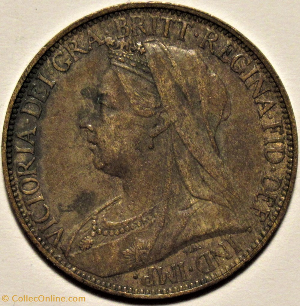 Victoria - One Farthing 1895 - Kingdom of Great Britain monnaies monde royaume uni victoria one farthing 1895 kingdom of great britain