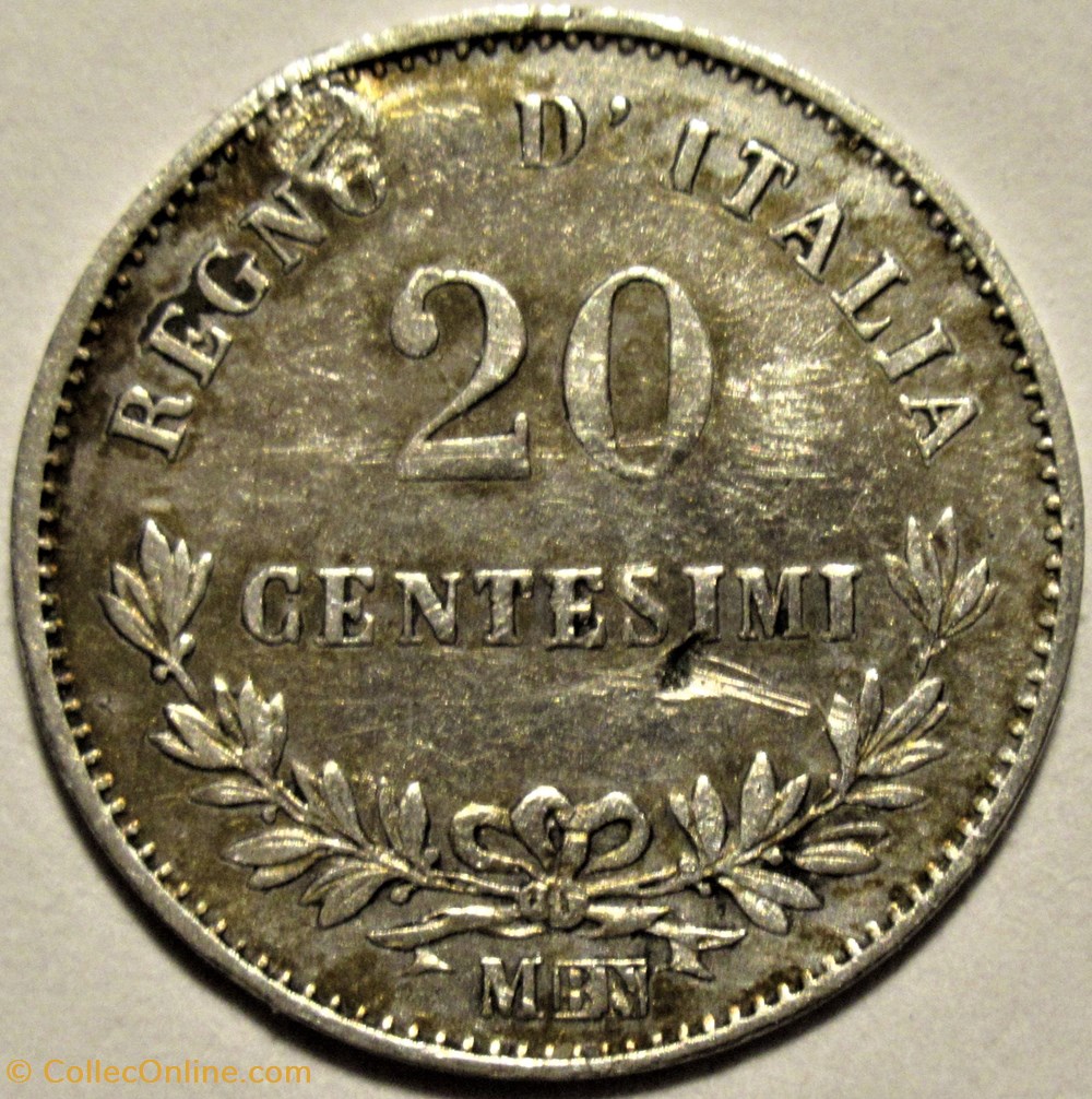 1863 Royaume d'Italie, 20 Centesimi, Milano - Vittorio Emanuele II (ex.2) 3 monnaies monde 1863 royaume italie 20 centesimi milano vittorio emanuele ii ex 2