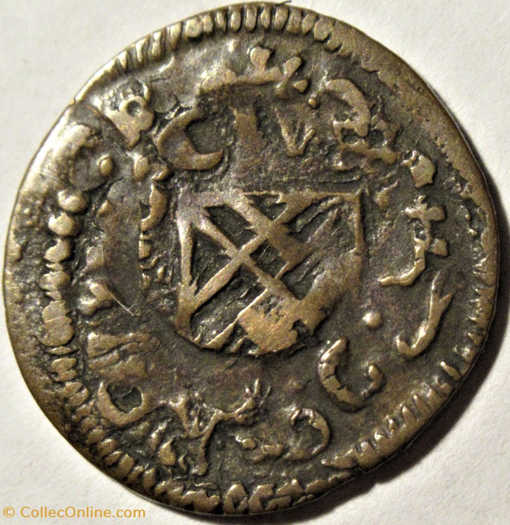 1711 Barcelona, Ardit - Carlos III - Pretendiente de España 3 monnaies europe medievale principaute catalogne 1711 barcelona ardit carlos iii pretendiente de espana