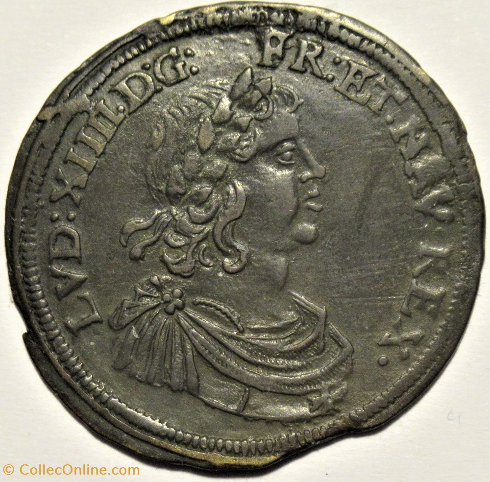 Louis XIV - c.1658, Jeton Rechenpfennig par Conrad Lauffer monnaies paranumismatique jetons poids louis xiv c 1658 jeton rechenpfennig par conrad lauffer