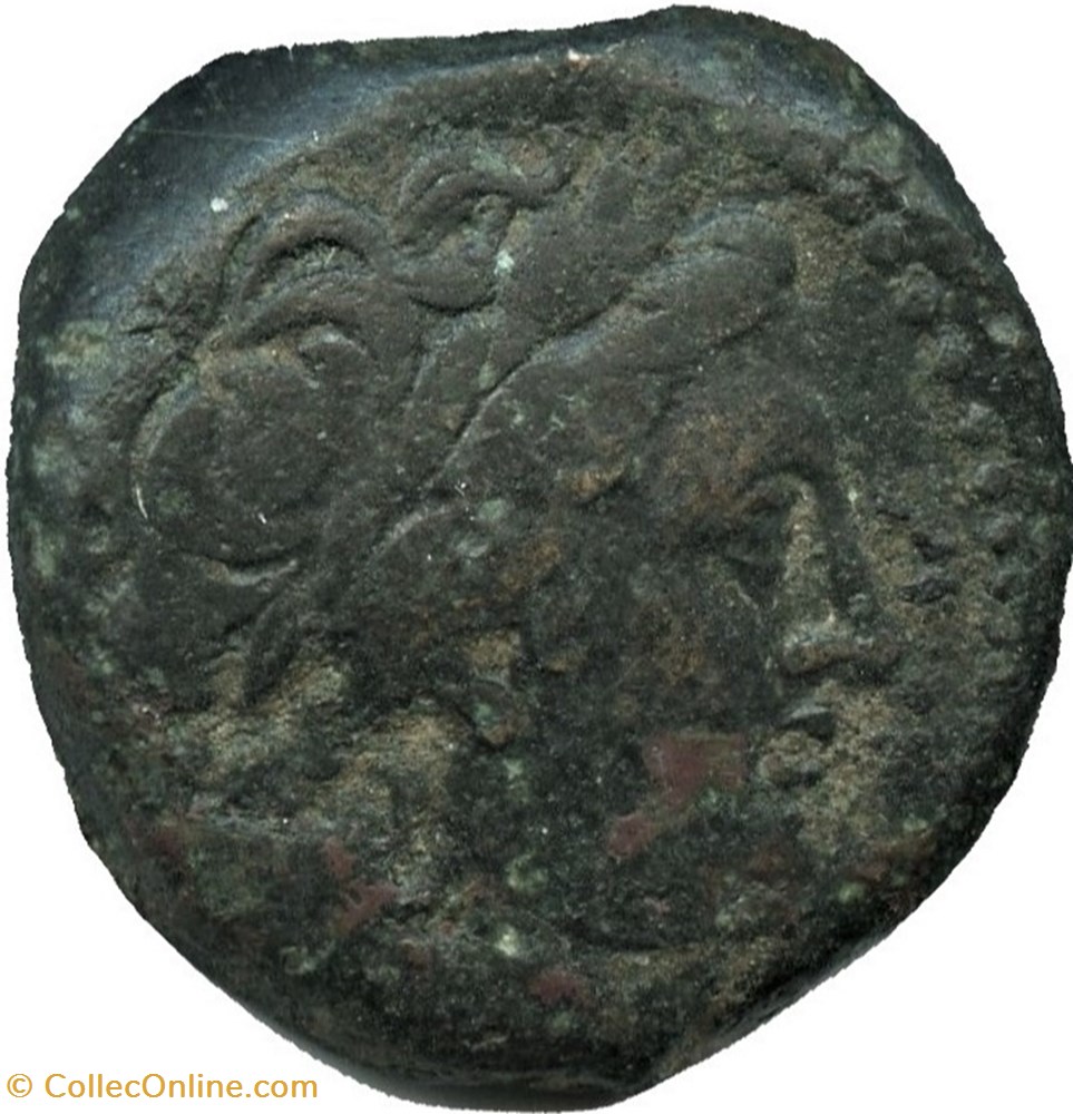 Seleukos I Nikator - AE20 BC. 358-281 / Athena Promachos 2 monnaies antiquite av jc ap grecques seleukos i nikator ae20 bc 358 281 athena promachos