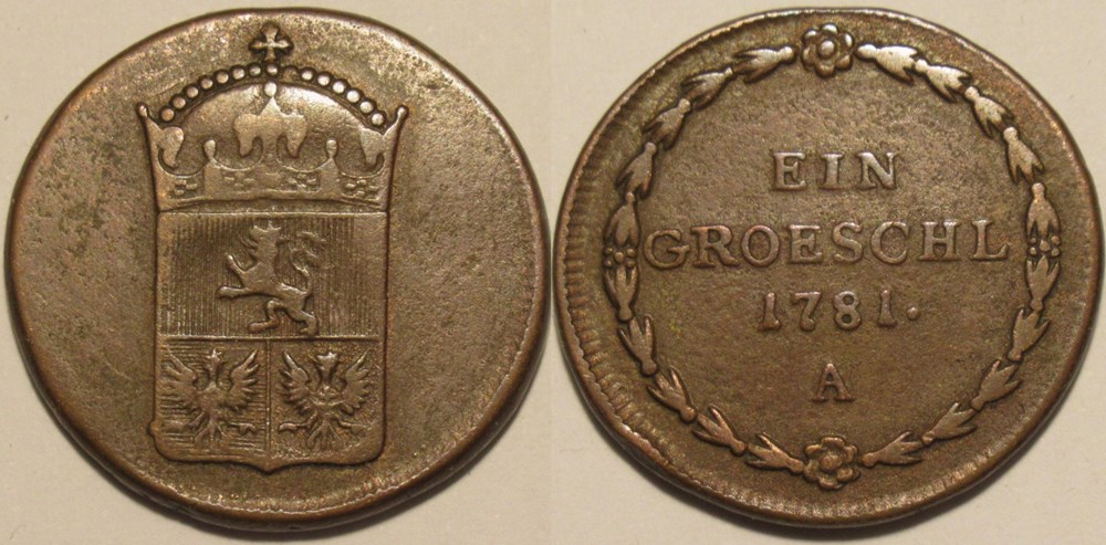 monnaies europe medievale royaume de boheme 1781 groschl kingdom of bohemia joseph ii