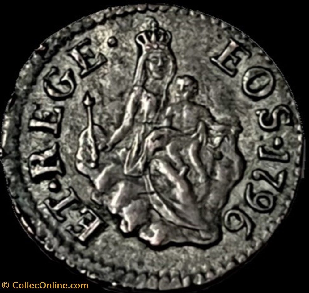 monnaies europe medievale republique genes 1796 repubblica di genova 8 denari