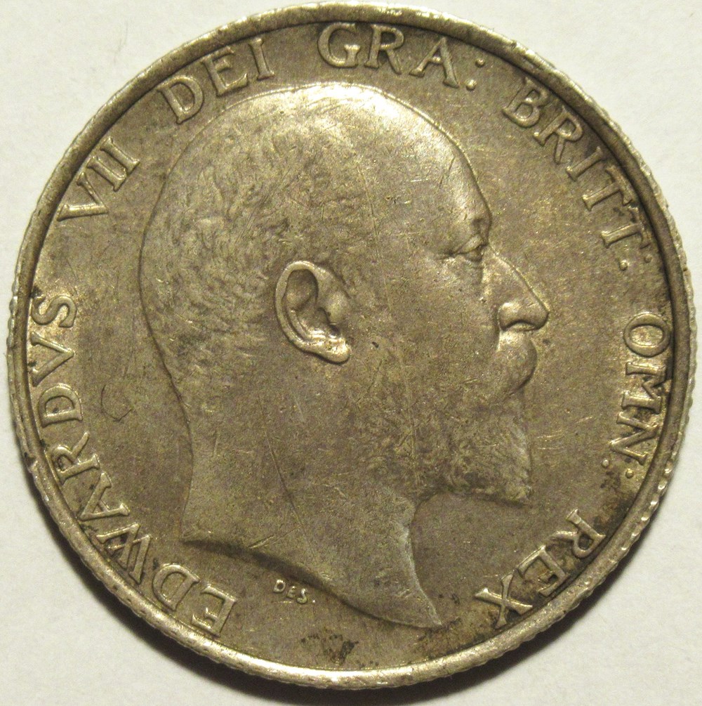 Edward VII - One Shilling 1910 United Kingdom of G.B. monnaies monde royaume edward vii one shilling 1910 united kingdom of g b