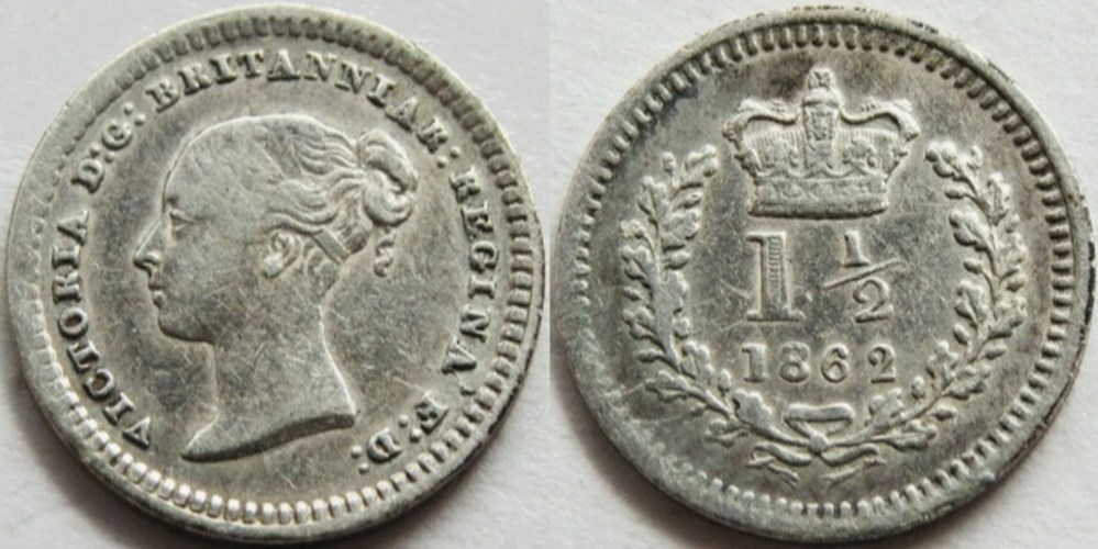 Victoria - 1½ Pence 1862 - Great Britain monnaies monde royaume uni victoria 1 pence 1862 great britain