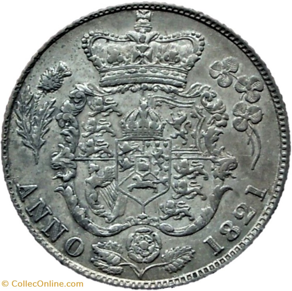 George IV - 6 Pence 1821 - Great Britain monnaies monde royaume uni george iv 6 pence 1821 great britain