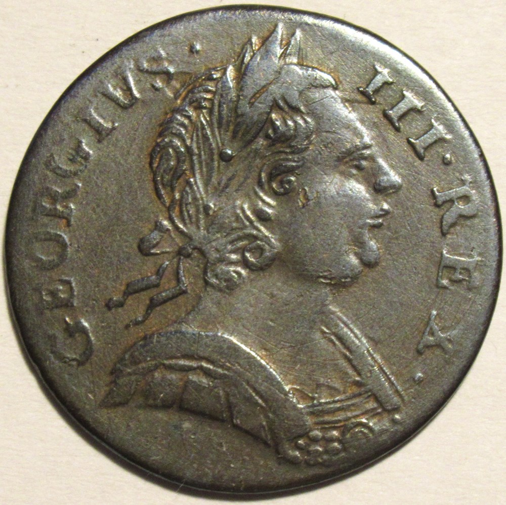 monnaies monde etats unis 1773 farthing no regal george iii of great britain ex 3