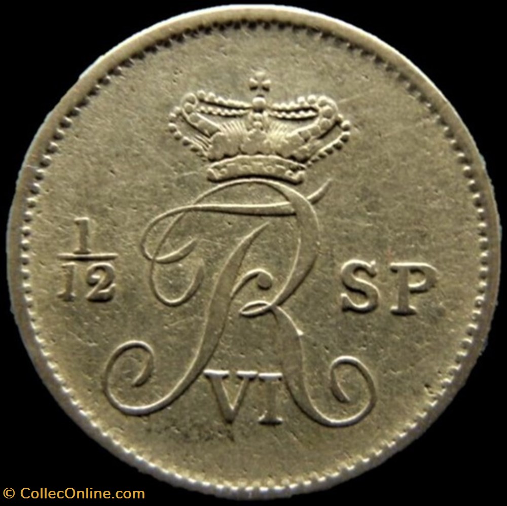 Danish duchy of Schleswig-Holstein, Frederik IX - 16 Reichsbank Schilling 1831 monnaies monde danemark danish duchy of schleswig holstein frederik ix 16 reichsbank schilling 1831