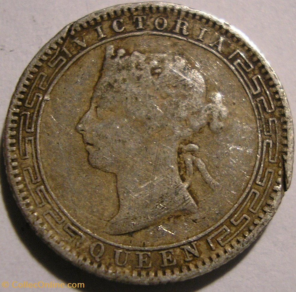 monnaie monde sri lanka victoria 25 cents 1893 ceylon