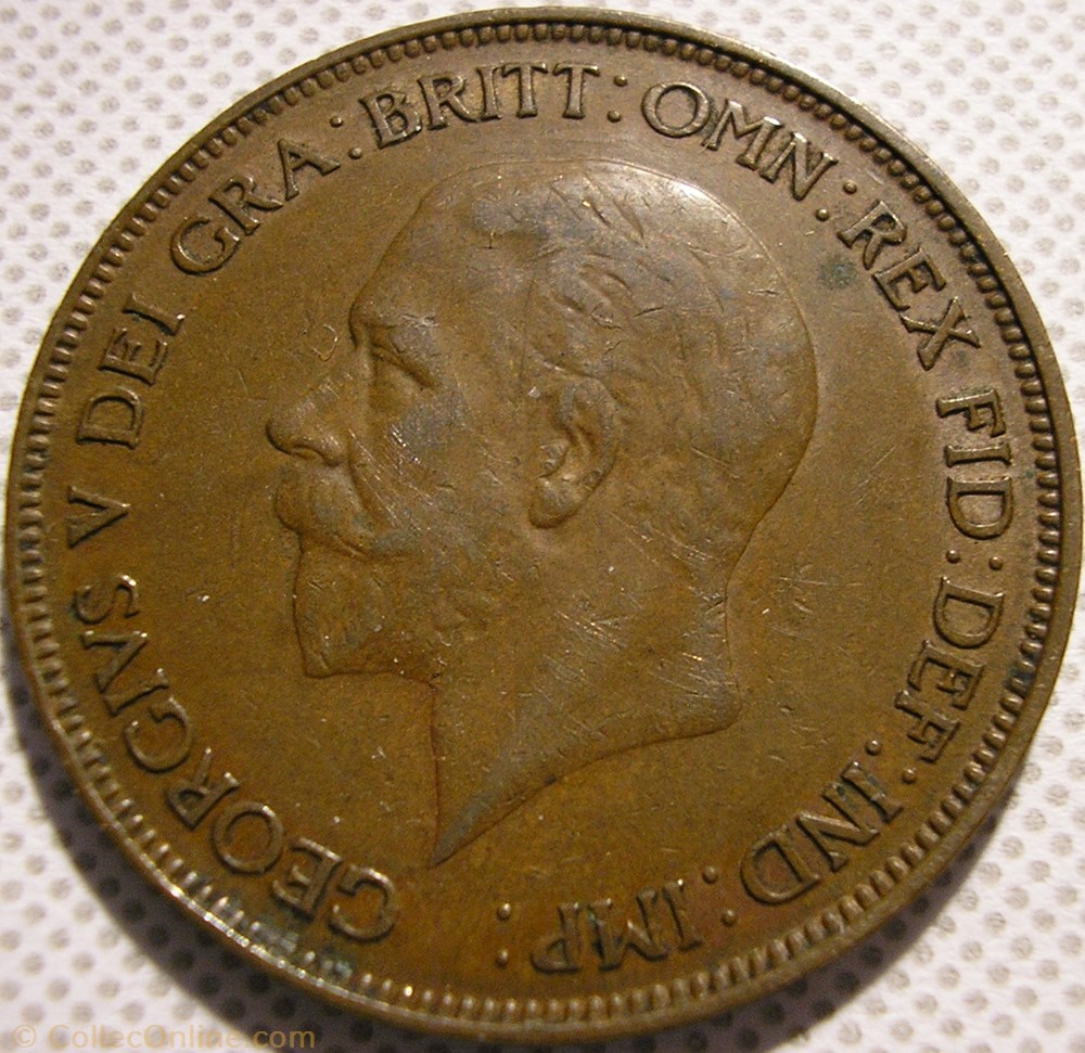 George V - One Penny 1929 - Great Britain monnaies monde royaume uni george v one penny 1929 great britain