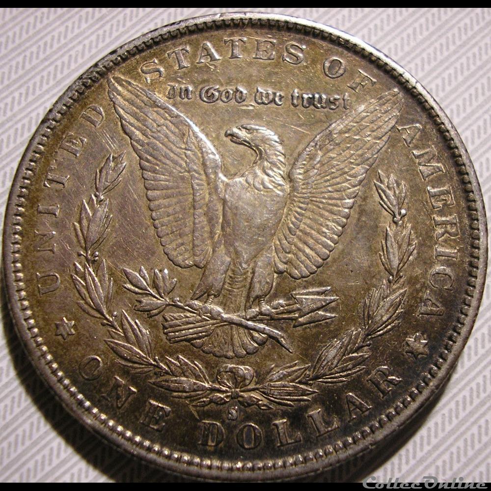 1891 San Francisco Dollar - Doubling Stars 2 monnaie monde etat uni 1891 san francisco dollar doubling stars