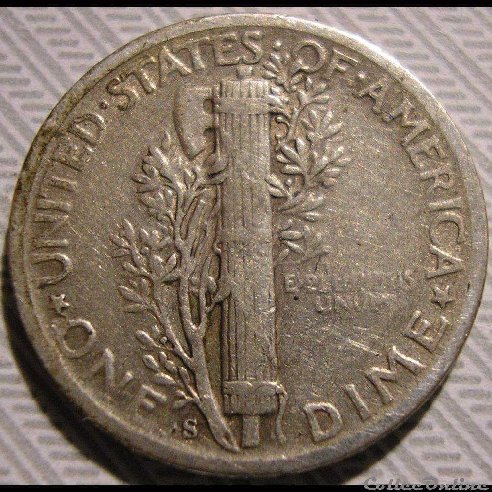 1943 San Francisco Dime - Variety monnaies monde etats unis 1943 san francisco dime variety