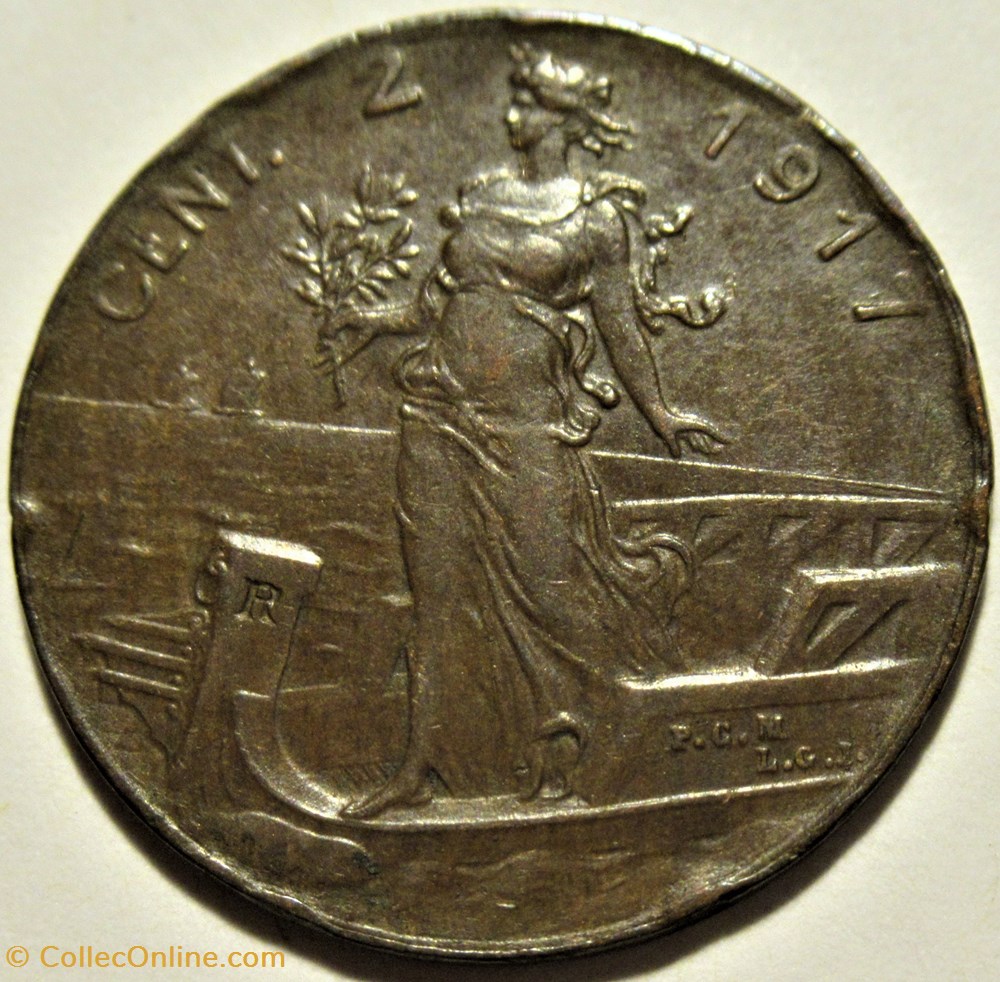 1917 Regno d'Italia, 2 Centesimi, Roma - Vittorio Emanuele III 3 monnaies monde italie 1917 regno italia 2 centesimi roma vittorio emanuele iii
