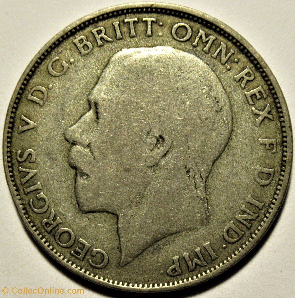 George V - One Florin 1922 - Great Britain 2 monnaies monde royaume uni george v one florin 1922 great britain