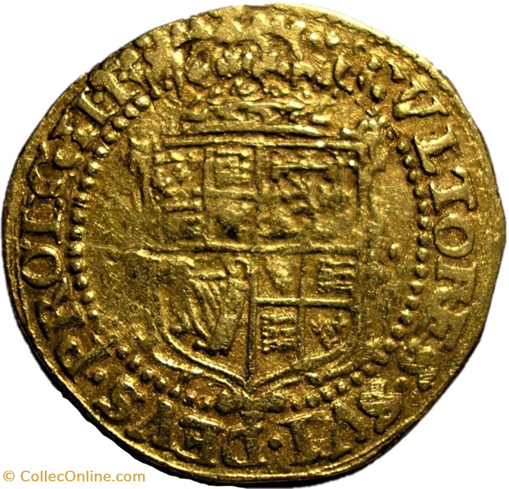 Charles I - One Gold Crown ca.1625 - Kingdom of England 3 monnaies europe medievale royaume angleterre charles i one gold crown ca 1625 kingdom of england
