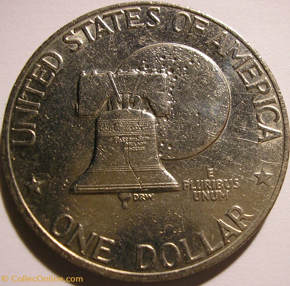 1976 Dollar - Bicentennial monnaie monde etat uni 1976 dollar bicentennial