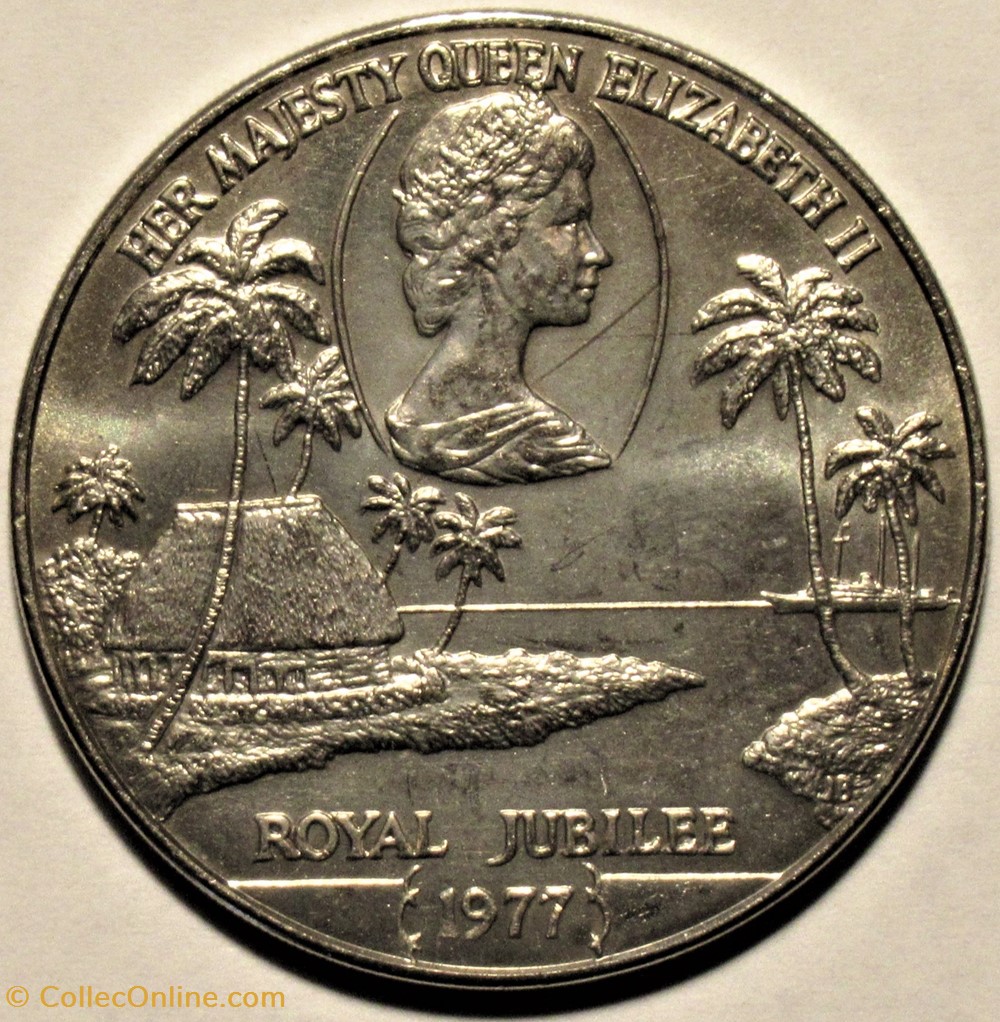 Samoa - 1 Tala 1997 - Silver Jubilee of Queen Elizabeth II monnaies monde samoa 1 tala 1997 silver jubilee of queen elizabeth ii