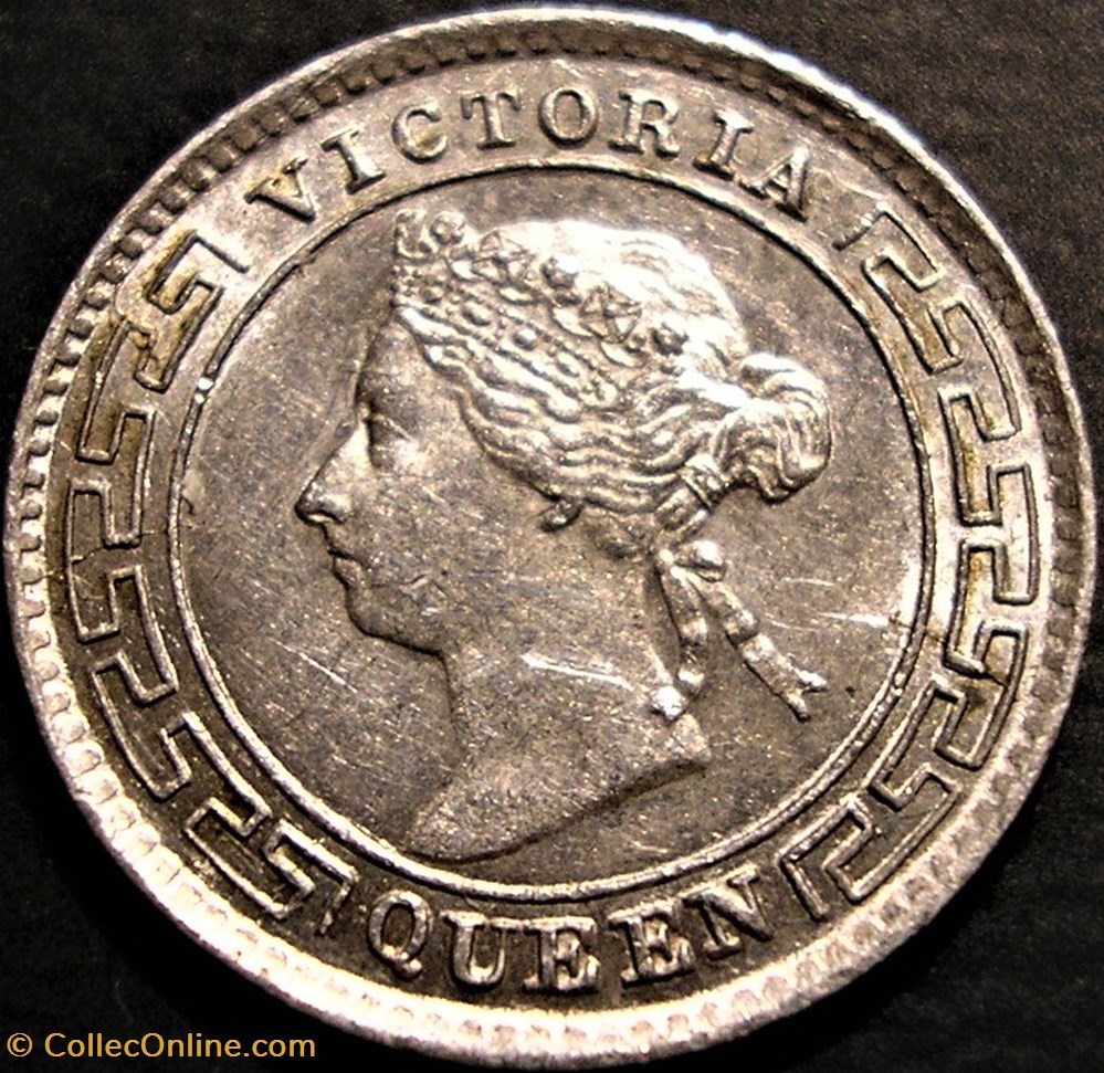 monnaie monde sri lanka victoria 10 cents 1893 ceylon