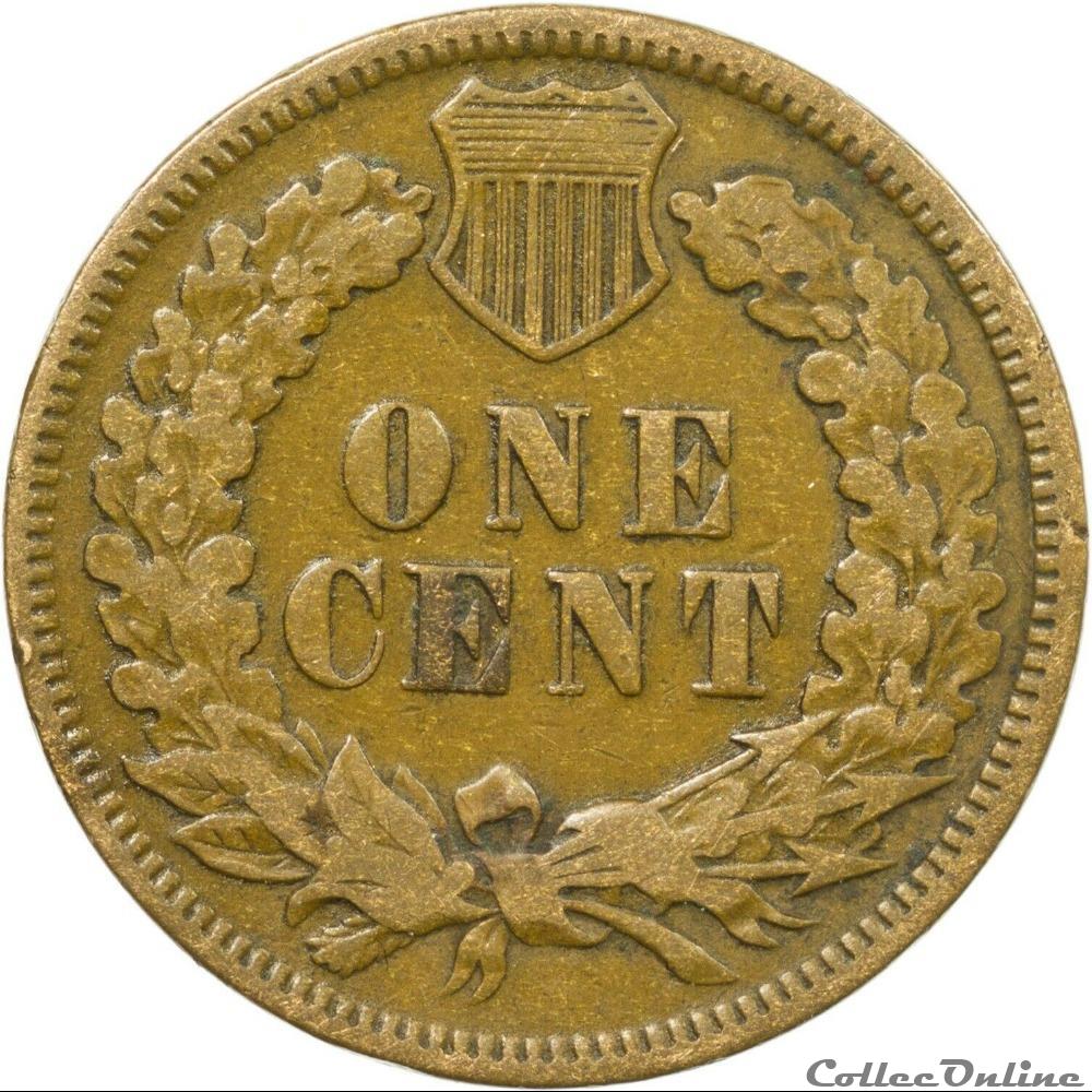 1876 One Cent monnaie monde etat uni 1876 one cent