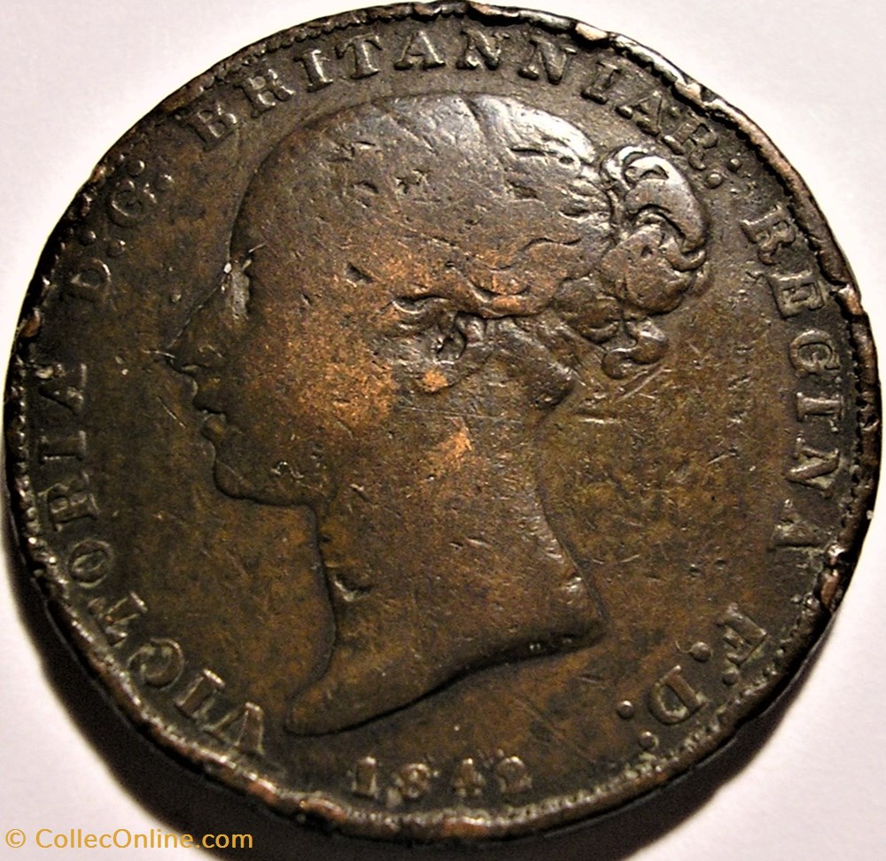 monnaie monde victoria two quarts 1842 1 gibraltar