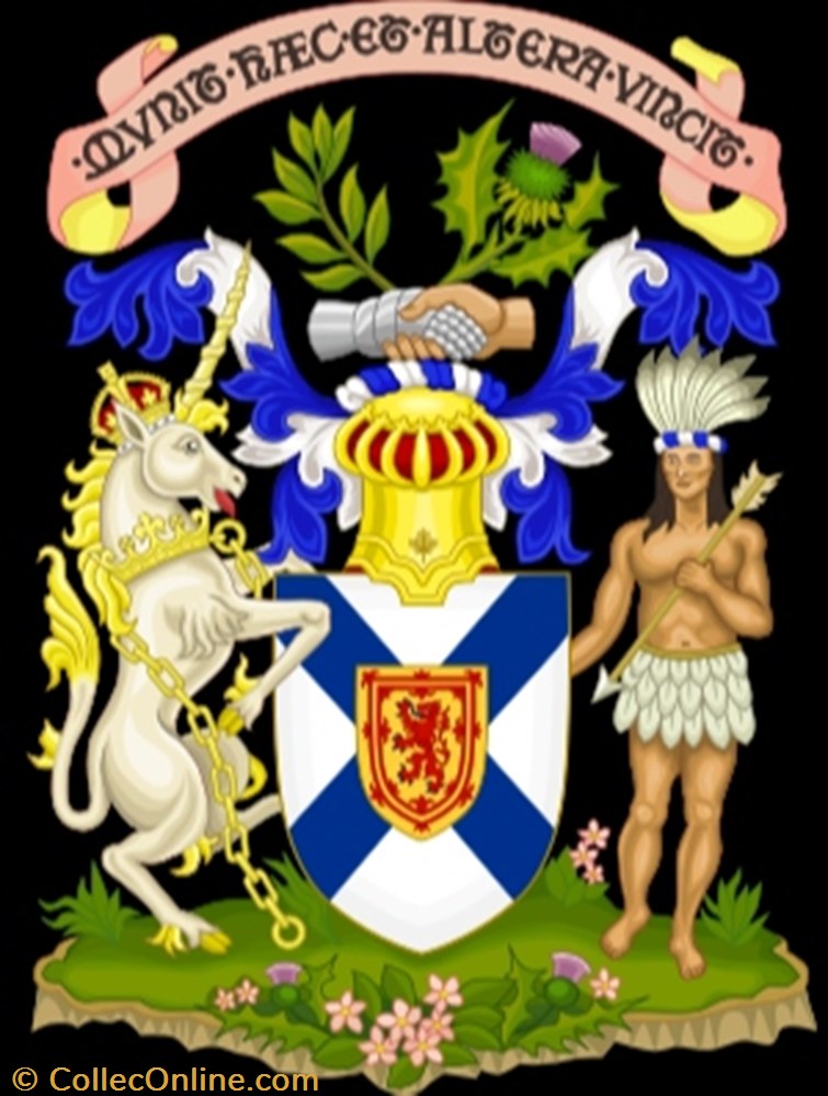 NOVA SCOTIA PROVINCE - Bookmark monnaie monde canadum nova scotia province bookmark