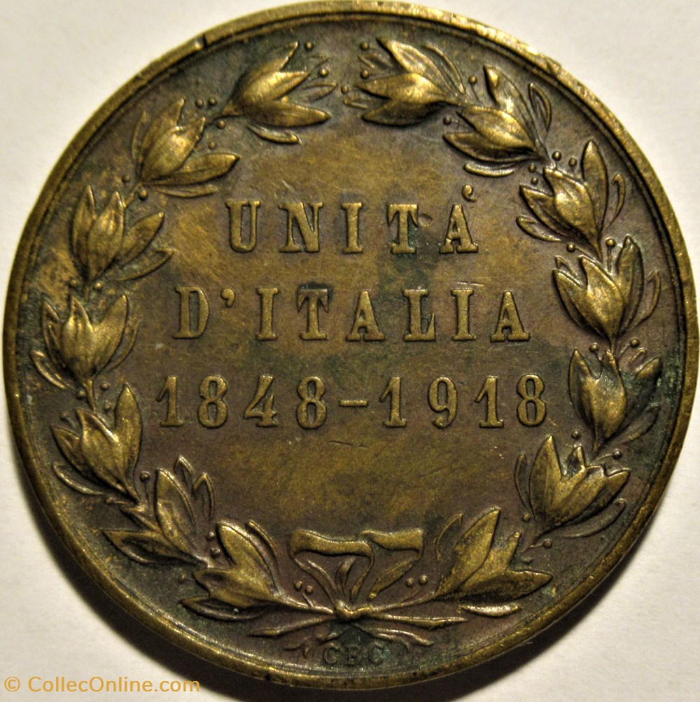 medailles italie 1848 1918 medaglia commemorativa dell unita italia vittorio emanuele iii