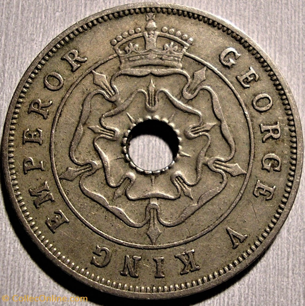 George V - 1 Penny 1936 - Southern Rhodesia (ex.2) monnaie monde zimbabwe george v 1 penny 1936 southern rhodesia ex 2