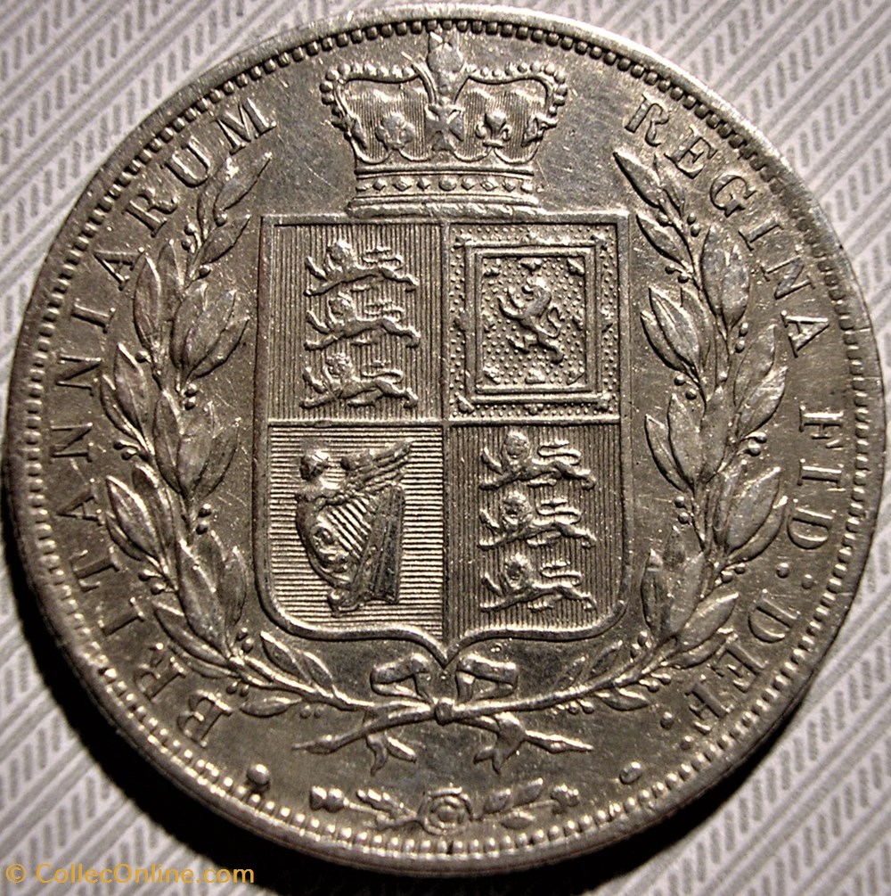Victoria - Half Crown, 1887 - Kingdom of Great Britain 3 monnaies monde royaume uni victoria half crown 1887 kingdom of great britain
