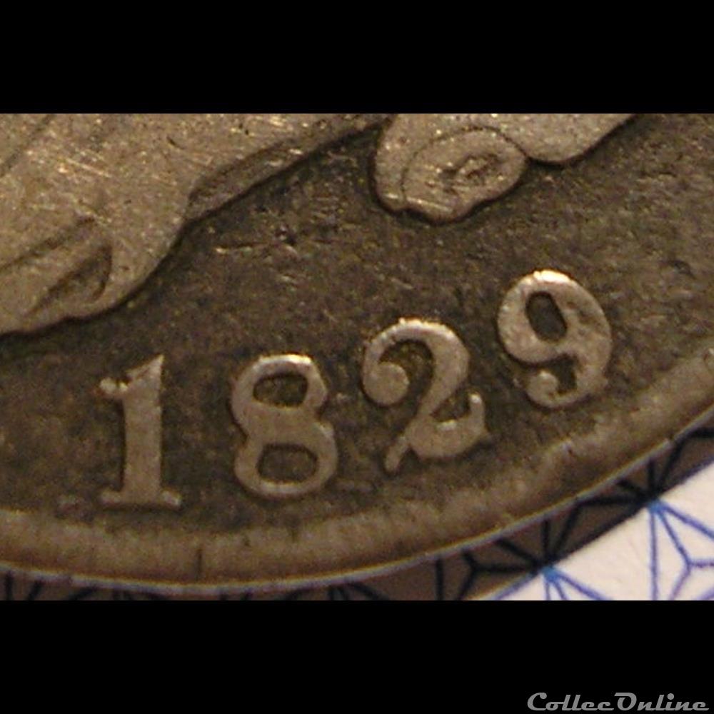 1829/27 Capped Bust Lettered Edge 3 monnaie monde etat uni 1829 27 capped bust lettered edge