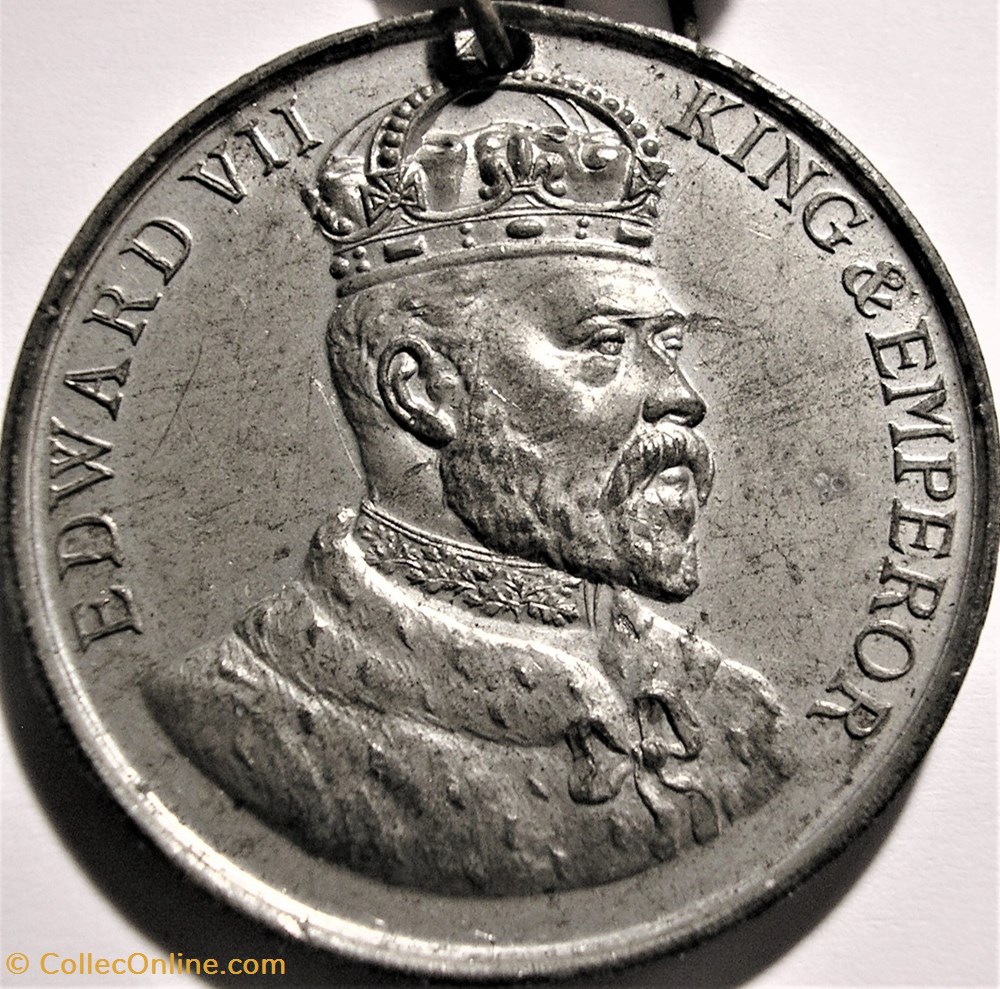 Edward VII - Coronation Medal 1902 - St Pancras, London 2 medaille royaume uni edward vii coronation medal 1902 st pancras london