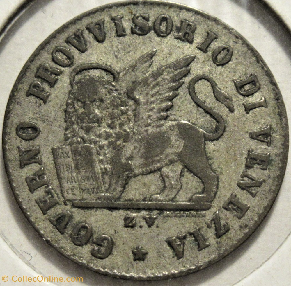 monnaies europe medievale a republique de venise 15 centesimi 1848 republic of venice