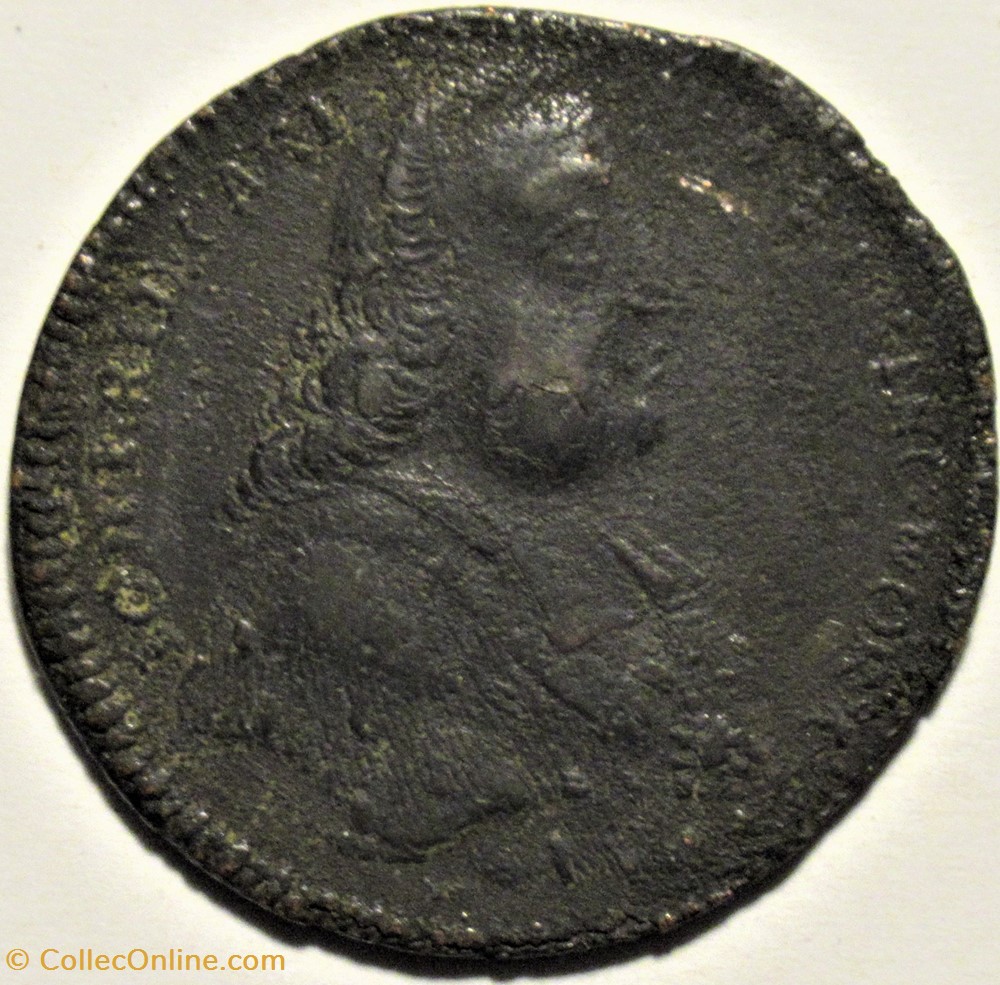 monnaies europe medievale saint empire romain germanique 3 pfennig 1760 archbishopric of mainz