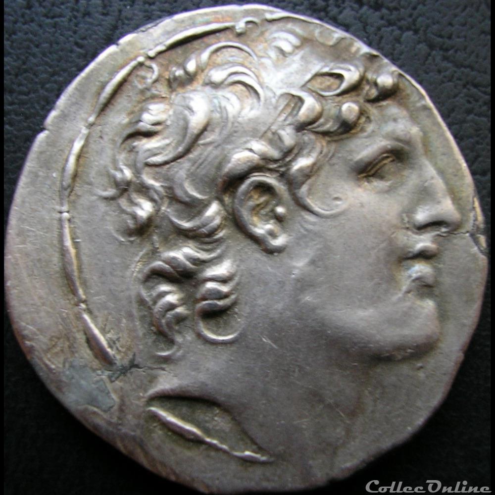 Alexandre I Balas 150-145 BC. - Tetradrachm 2 monnaie antique av jc ap grecque alexandre i balas 150 145 bc tetradrachm