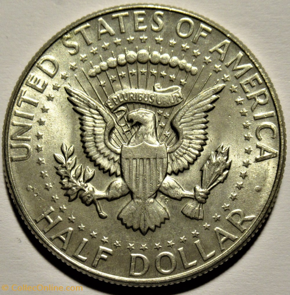 1967 Denver Half Dollar 4 monnaies monde etats unis 1967 denver half dollar