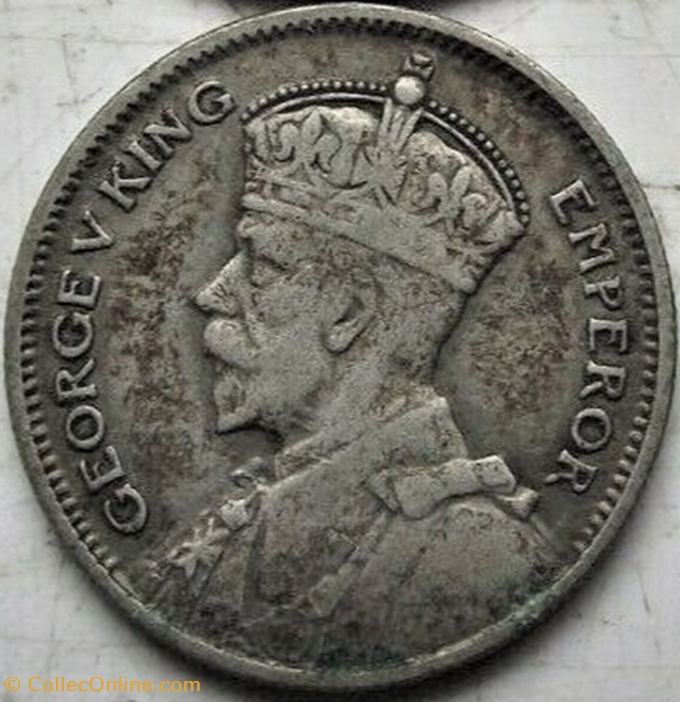 George V - 6 Pence 1933 - New Zealand monnaie monde nouvelle zelande george v 6 pence 1933 new zealand